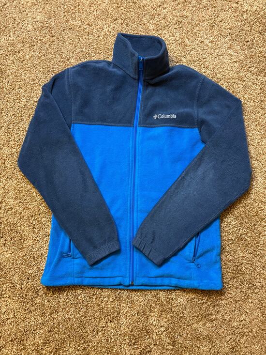 Columbia Sportswear Company Other - Columbia Sportswear Company Full Zip Fleece Jacket Mens Size Small Blue